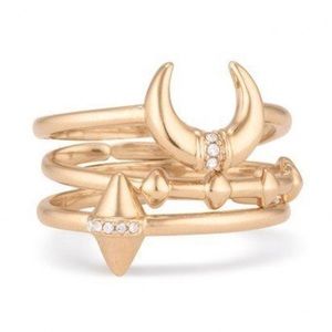 Stella and dot ring set of 3